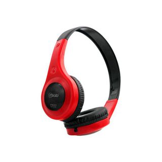 Audifonos MLab P800 Headband PowerBass Jack 3.5mm Rojo,hi-res