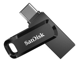 Pendrive Usb Sandisk Ultra Dual Drive Go 64gb Negro,hi-res