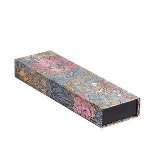 Caja Estuche para Lapices William Morris Madreselva Rosa,hi-res