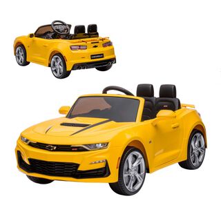 Auto A Bateria para niños Chevrolet Camaro Amarillo,hi-res