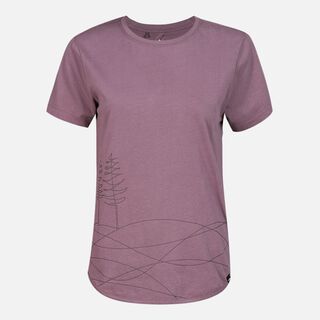 Polera Teen Girl Essential T-Shirt Malva Lippi,hi-res