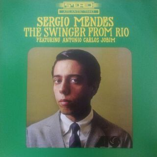 Vinilo Sergio Mendes Featuring Jobim/ The Swinger From Rio 1Lp + Libro,hi-res
