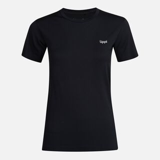 Polera Mujer Challenge Seamless T-Shirt Negro Lippi,hi-res