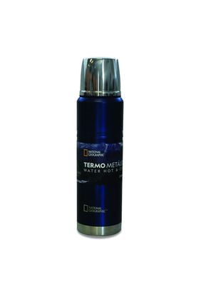 Termo Metalico 500ml Azul National Geographic,hi-res