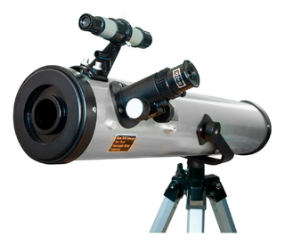Telescopio Reflector Astronómico Terrestre 76x700 Monocular,hi-res