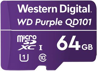 Tarjeta MicroSD Western Digital WD Purple SC QD101 64GB ,hi-res