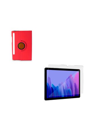 Funda + Lamina Para Tablet Samsung S7 PLUS / S7 FE Rojo,hi-res