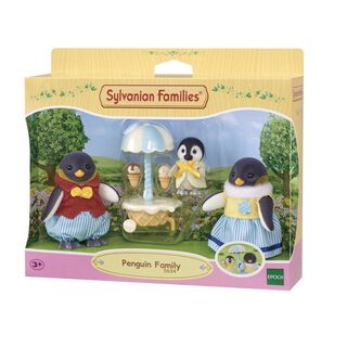 Sylvanian Families 5694 Familia Pingüino Con Bebé,hi-res