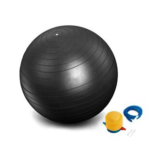 Balón Pilates 75cm Negro Mindfullness,hi-res