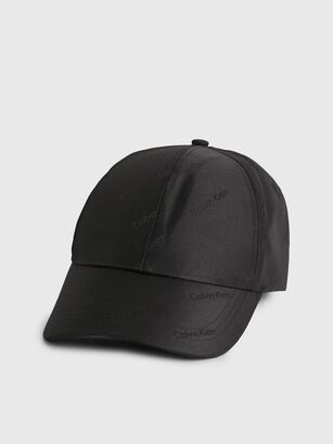Gorra de algodón orgánico Negro Calvin Klein K60K610525-BAX,hi-res
