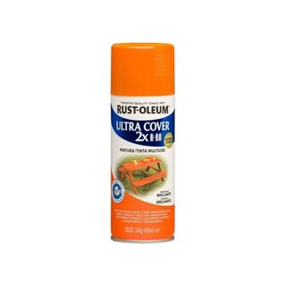 Spray Aerosol Ultra Cover 2x Naranja Brillante Rust Oleum,hi-res