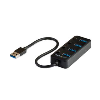 Adaptador Hub USB 3.0 de 4 USB-A Interruptores Individuales,hi-res