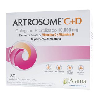 ARTROSOME C+D 30 SACHET 10 GR,hi-res