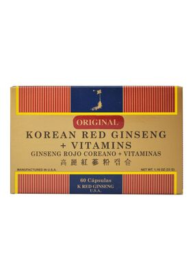 Energizante - Ginseng Rojo K Red+vitaminas X 60 Capsulas,hi-res