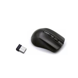Mouse Inalámbrico Óptico 2.4 Ghz 4 botones Negro - PS,hi-res