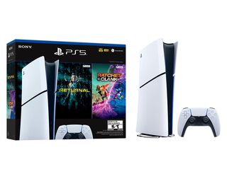 Consola PS5 Slim digital + 2 juegos,hi-res