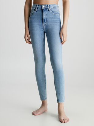 Jeans High Rise Super Skinny Ankle Azul 1AA,hi-res