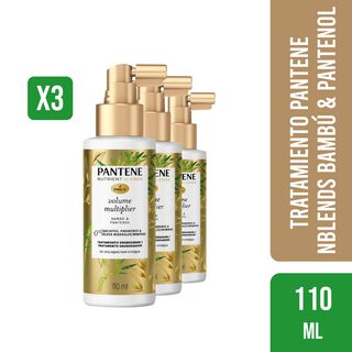 3 Tratamiento Pantene NBlends Bambú & Pantenol 110ml,hi-res