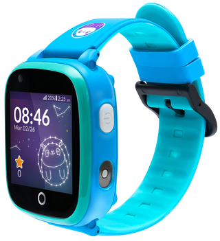Reloj Smartwatch Soymomo Space 4G GPS Celular Azul,hi-res