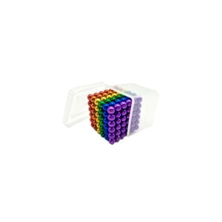 Cubo Mágico Set 216 Bolitas Multicolor Magnéticas ,hi-res
