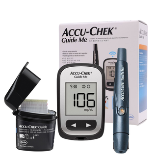 Pack Glucómetro - Accu-chek® Guide Me 25 Tiras + 25 Lancetas,hi-res