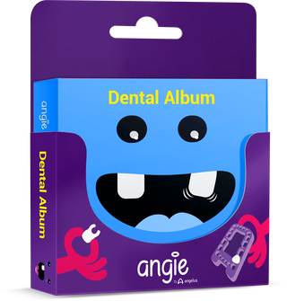 Angie Álbum Dental Premium Azul,hi-res