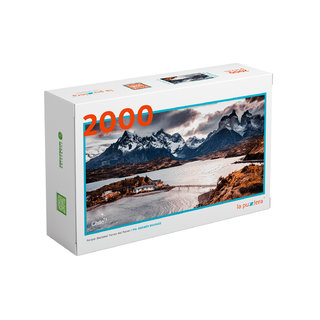Puzzle 2000 Piezas P. Nacional Torres del Paine,hi-res
