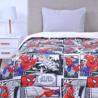 Plumon Sherpa Marvel Spiderman Comics 180x220,hi-res