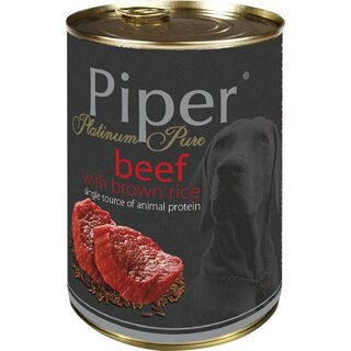 Piper Platinum Perro Carne Arroz Integral 400 grs,hi-res