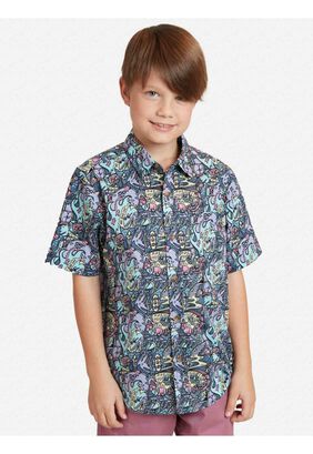 Camisa Comics Shirt Niño Multicolor Maui And Sons,hi-res