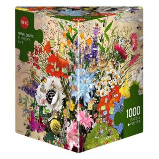 Puzzle Heye 1000 – Flowers Life,hi-res