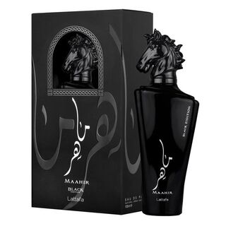 Maahir Black Edition 100Ml Unisex Lattafa Perfume,hi-res