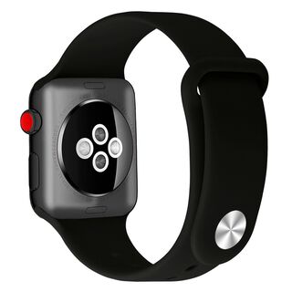 Correa Boton Compatible Iwatch Apple Watch Negro 42-44-45MM,hi-res