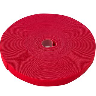 Velcro Doble Faz Ancho 2Cm 20Mts Rojo,hi-res