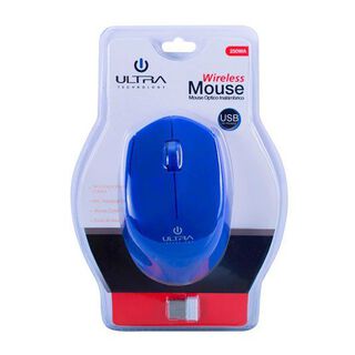 Mouse Optico Inalambrico Ultra 250wn Azul,hi-res