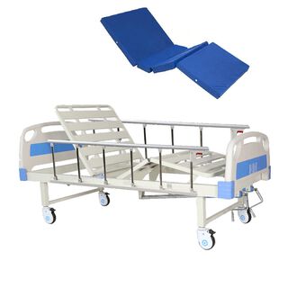 cama clínica manual 2 posiciones con baño+colchón,hi-res
