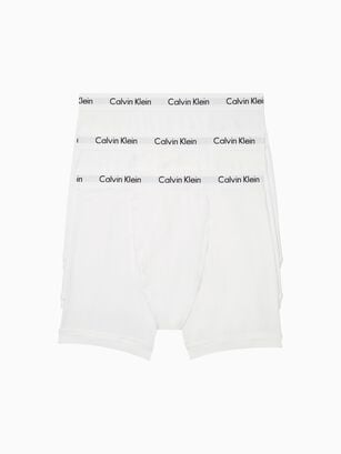 Pack 3 Bóxers Largos - Cotton Stretch Blanco Calvin Klein,hi-res