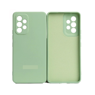 Carcasa Silicón Para Samsung Galaxy A73 - verde manzana,hi-res