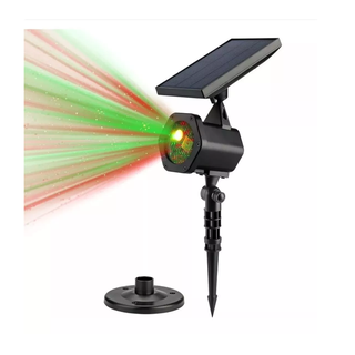 Proyector Luz Laser Solar Con Movimiento Navidad Exterior,hi-res