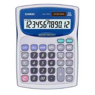 Calculadora de Sobremesa Casio WD-220MS-WE Blanca,hi-res