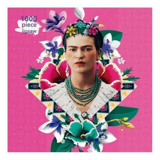 Rompecabeza Frida Kahlo: Pink - 1000 Piezas,hi-res
