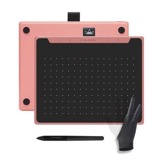 Tableta Gráfica Huion RTS-300 Pink PenTablet Guant,hi-res