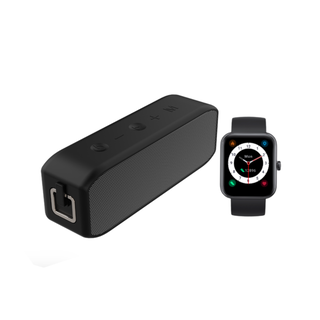 Pack Black Smartwatch Live 206 42mm + Parlante BT Teno J5,hi-res