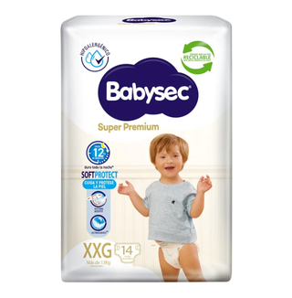 Pañales Babysec Super Premium XXG 56 pañales,hi-res