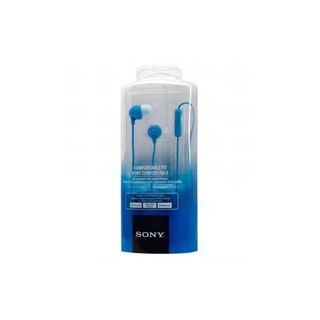Audifonos In Ear Jack 3.5mm Azul MDREX15P Sony,hi-res