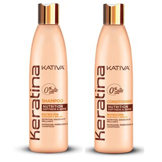 Kit shampo + acondicionador kativa, keratina y nutrición CVL,hi-res