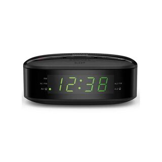 Radio Reloj Despertador Alarma LED FM Negro TAR320537,hi-res
