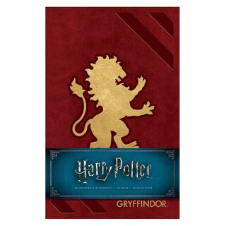 Libreta Harry Potter: Gryffindor T. Dura Lujo Medium,hi-res