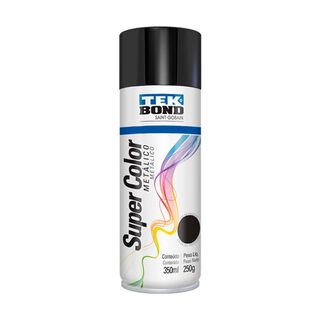 Pintura aerosol spray Negro Metálico 350 ml/250 gr,hi-res