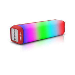 Parlante Bluetooth Portatil Radio FM Multicolor Rojo,hi-res
